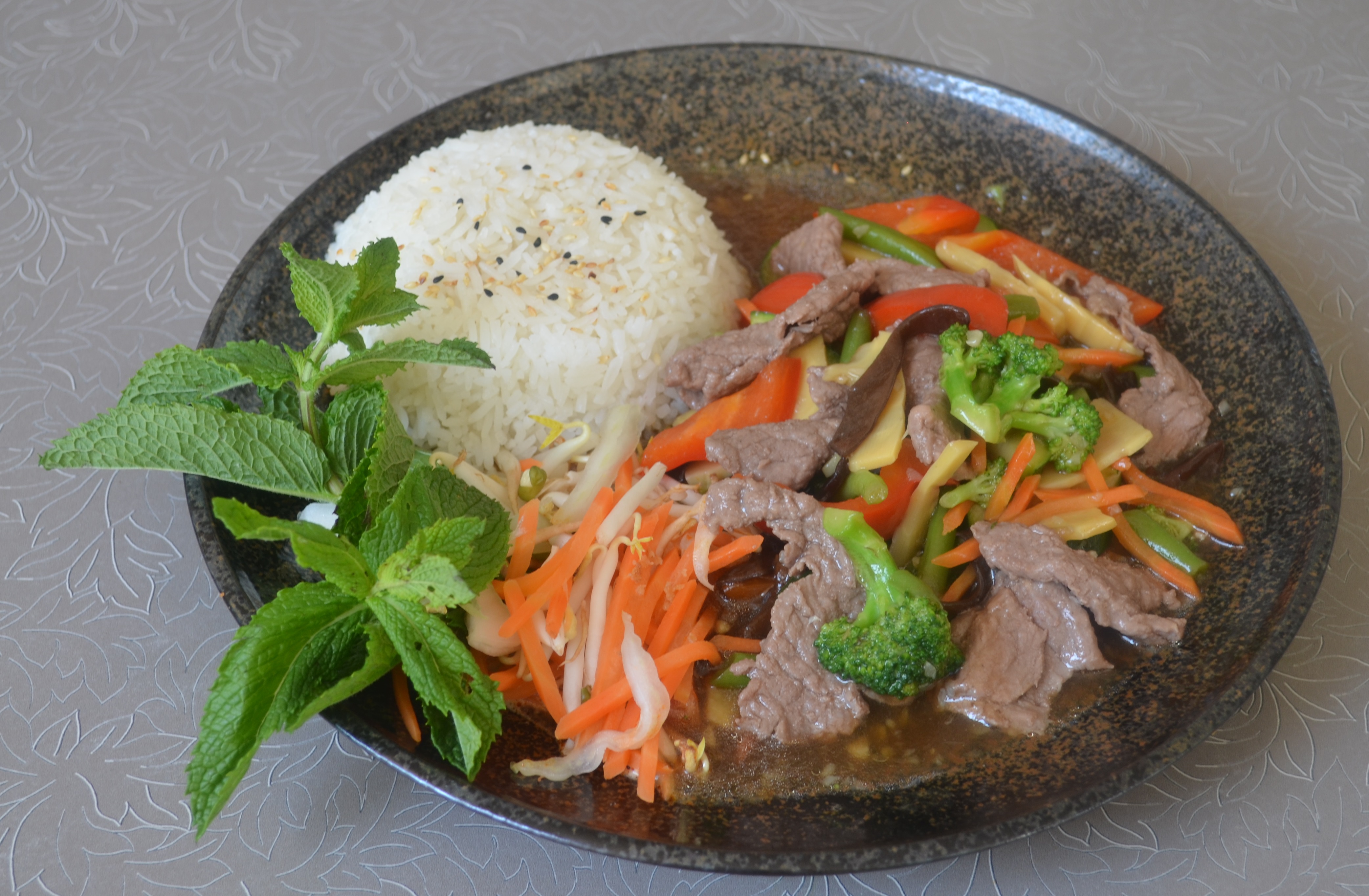 Gebratenes Rindfleisch